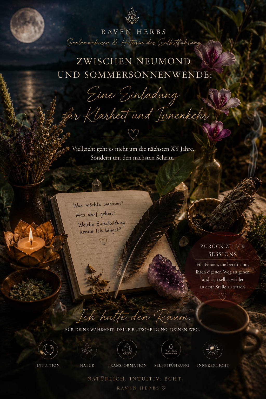 Zwischen Neumond und Sommersonnenwende